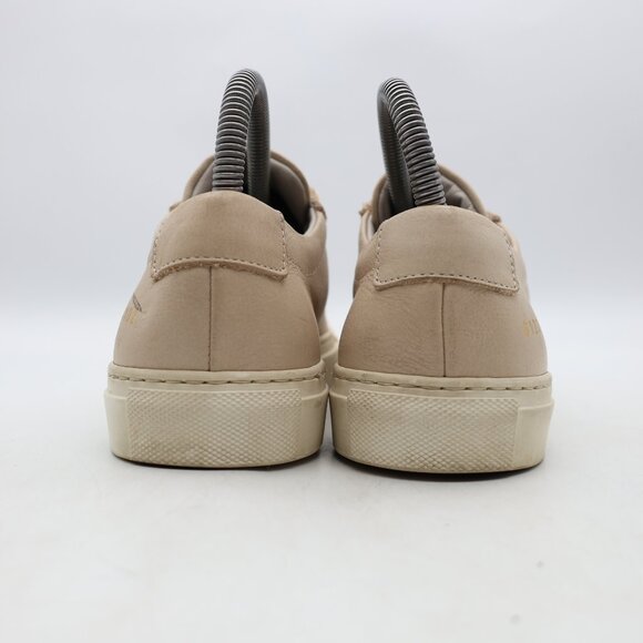 Common Projects Achilles Women's EU Size 37 Beige Leather Casual Sneakers Italy - Picture 5 of 11